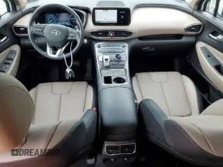 2023 Hyundai Santa Fe Hybrid SEL Premium with VIN 5NMS3DA13PH017786, listed as a Copart auction lot 72655854 with 8,977 mi miles and Salvage Title. Bid and sale history available at carsss.com. Image 8.