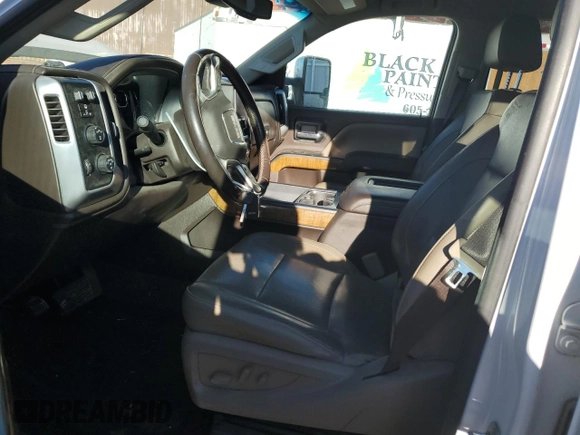 2018 GMC Sierra 2500HD SLT with VIN 1GT12TEY0JF224060, listed as a Copart auction lot 85872984 with 0 mi miles and Salvage Title. Bid and sale history available at carsss.com. Image 7.