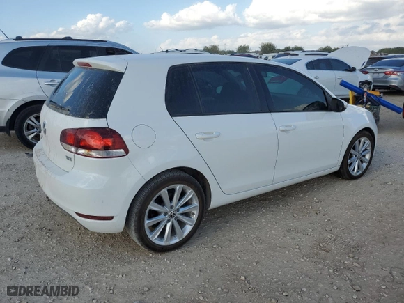 2013 Volkswagen Golf TDI w/Sunroof & Nav with VIN WVWNM7AJ6DW015583, listed as a Copart auction lot 78633164 with 141,069 mi miles and Salvage Title. Bid and sale history available at carsss.com. Image 3.