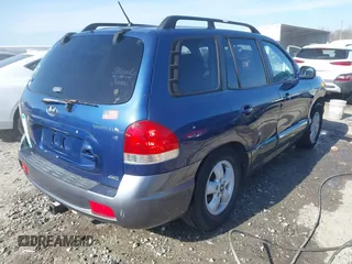 2006 Hyundai Santa Fe GLS with VIN KM8SC73DX6U098121, listed as a IAAI auction lot 41490588 with 171,087 mi miles. Bid and sale history available at carsss.com. Image 4.