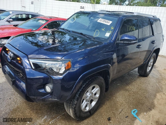 2015 Toyota 4Runner Limited with VIN JTEBU5JR6F5257789, listed as a Copart auction lot 53789454 with 171,356 mi miles and Salvage Title. Bid and sale history available at carsss.com. Image 1.
