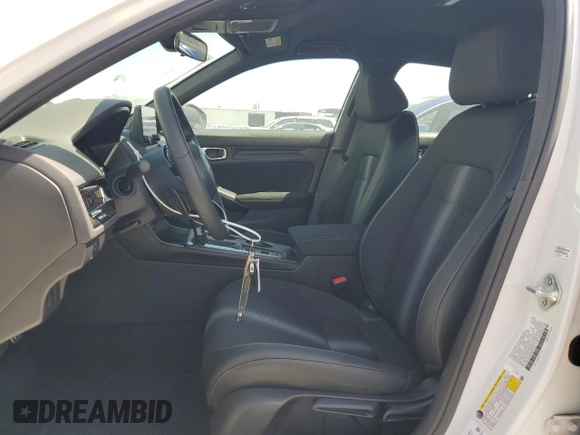 2025 Honda Civic Sport with VIN 2HGFE2F5XSH513833, listed as a Copart auction lot 57674385 with 7 mi miles and Salvage title. Bid and sale history available at DreamBid. Image 7.