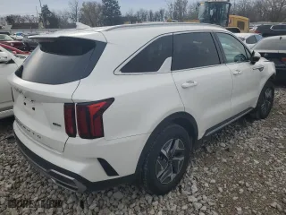 2022 Kia Sorento Hybrid EX with VIN KNDRH4LG8N5093523, listed as a Copart auction lot 81611094 with 30,010 mi miles and Salvage Title. Bid and sale history available at carsss.com. Image 3.
