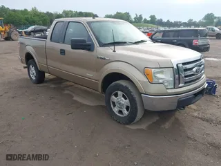 2011 Ford F-150 XL with VIN 1FTFX1ET0BFA88403, listed as a IAAI auction lot 42110763 with 185,801 mi miles. Bid and sale history available at carsss.com. Image 1.