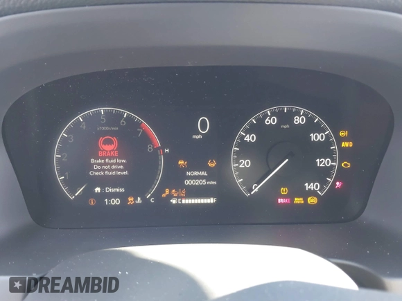 2025 Honda Ridgeline Sport z VIN 5FPYK3F13SB007230, wystawiony jako IAAI lot #41480933 z przebiegiem 205 mil mil oraz . Historia ofert i sprzedaży dostępna na DreamBid. Obrazek 7.