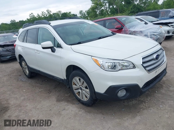 2015 Subaru Outback Premium с VIN 4S4BSACC1F3302253, выставлен на аукционе IAAI как лот 42505383 с пробегом 137 141 миль миль и . История ставок и продаж доступна на DreamBid. Изображение 1.