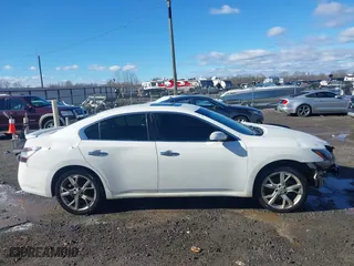 2012 Nissan Maxima 3.5 S with VIN 1N4AA5AP3CC841684, listed as a IAAI auction lot 41193583 with 223,760 mi miles. Bid and sale history available at carsss.com. Image 14.