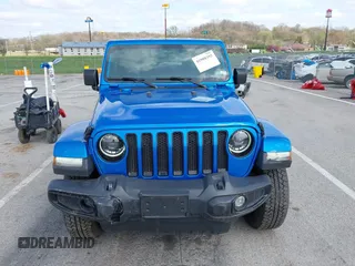 2023 Jeep Wrangler Sahara with VIN 1C4HJXEG4PW584800, listed as a IAAI auction lot 41908392 with 22,108 mi miles and . Bid and sale history available at DreamBid. Image 12.