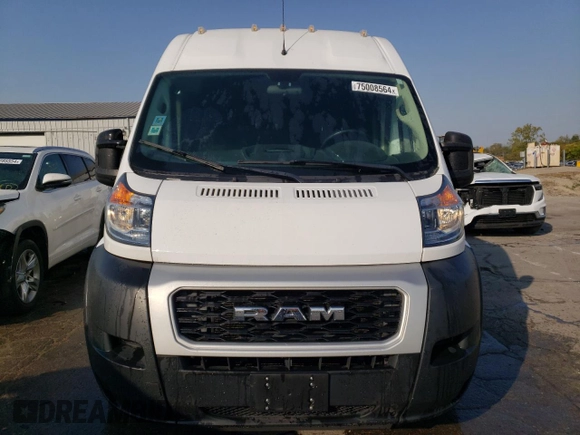2020 Ram ProMaster Cargo with VIN 3C6TRVDG0LE139653, listed as a Copart auction lot 79125974 with 30,067 mi miles and Salvage Title. Bid and sale history available at carsss.com. Image 5.