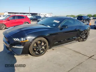 2020 Ford Mustang GT with VIN 1FA6P8CF1L5186908, listed as a Copart auction lot 52167885 with 56,663 mi miles and Salvage Title. Bid and sale history available at DreamBid. Image 1.