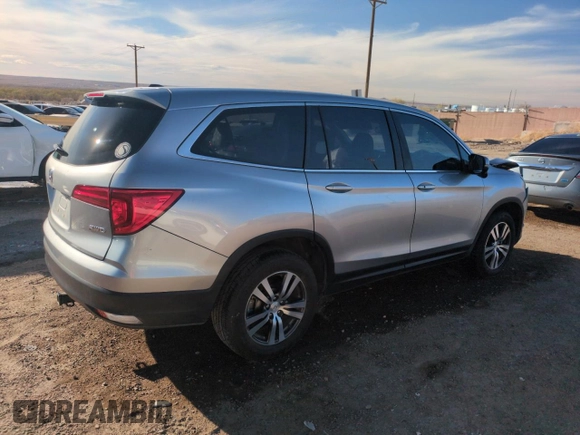 2017 Honda Pilot EX-L with VIN 5FNYF6H5XHB010570, listed as a Copart auction lot 49847335 with 103,800 mi miles and Salvage Title. Bid and sale history available at DreamBid. Image 3.