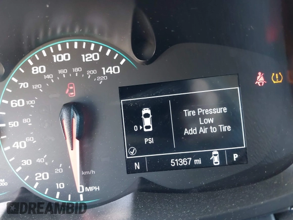 2020 Chevrolet Trax LT with VIN 3GNCJLSBXLL322296, listed as a IAAI auction lot 42030809 with 51,367 mi miles and . Bid and sale history available at DreamBid. Image 15.