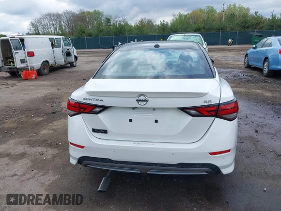 2023 Nissan Sentra SR with VIN 3N1AB8DV6PY307260, listed as a IAAI auction lot 39317694 with 8,812 mi miles. Bid and sale history available at carsss.com. Image 16.