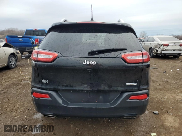 2016 Jeep Cherokee Altitude with VIN 1C4PJLCS3GW370862, listed as a Copart auction lot 50711115 with 171,307 mi miles and Salvage Title. Bid and sale history available at carsss.com. Image 6.
