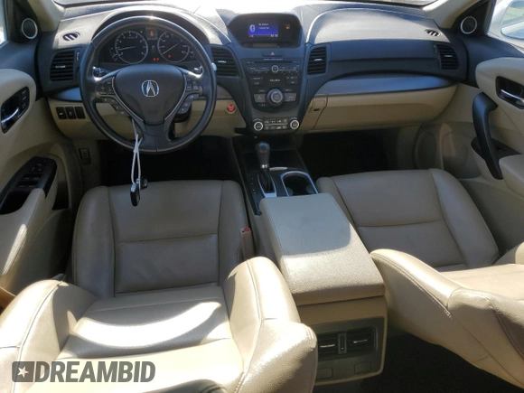 2017 Acura RDX with VIN 5J8TB3H39HL003157, listed as a Copart auction lot 88580555 with 124,511 mi miles and Salvage Title. Bid and sale history available at carsss.com. Image 8.