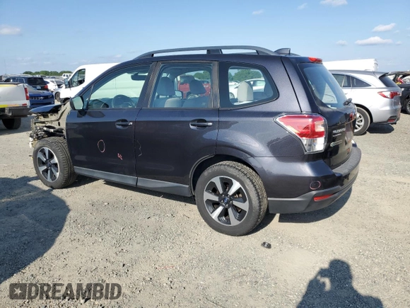 2017 Subaru Forester with VIN JF2SJABC4HH485602, listed as a Copart auction lot 53646155 with 156,935 mi miles and Salvage title. Bid and sale history available at DreamBid. Image 2.