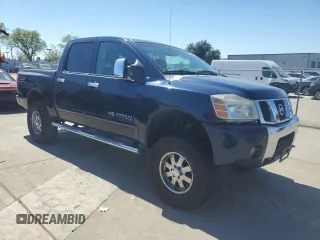 2006 Nissan Titan SE with VIN 1N6AA07BX6N540330, listed as a Copart auction lot 50526555 with 233,859 mi miles and Clean title. Bid and sale history available at DreamBid. Image 4.