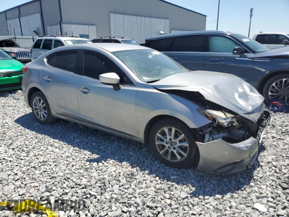 2016 Mazda 3 i Sport with VIN JM1BM1U78G1325459, listed as a Copart auction lot 53021145 with 204,797 mi miles and Salvage Title. Bid and sale history available at DreamBid. Image 4.