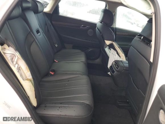2023 Genesis G80 2.5T with VIN KMTGB4SC7PU152983, listed as a Copart auction lot 68961214 with 15,894 mi miles and Salvage Title. Bid and sale history available at carsss.com. Image 10.