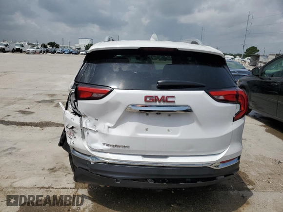 2020 GMC Terrain SLT with VIN 3GKALPEV0LL256076, listed as a Copart auction lot 61774535 with 101,747 mi miles and Salvage title. Bid and sale history available at DreamBid. Image 6.