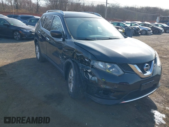 2016 Nissan Rogue SV with VIN KNMAT2MV4GP727768, listed as a IAAI auction lot 41794234 with 76,139 mi miles. Bid and sale history available at carsss.com. Image 17.