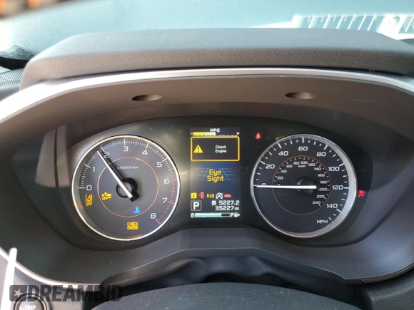 2022 Subaru Crosstrek Limited with VIN JF2GTHNC8NH287413, listed as a Copart auction lot 50107855 with 35,227 mi miles and Salvage Title. Bid and sale history available at carsss.com. Image 9.