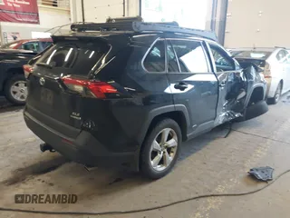 2021 Toyota RAV4 Hybrid LE with VIN 4T3B6RFV2MU048602, listed as a IAAI auction lot 41663576 with 69,404 mi miles. Bid and sale history available at carsss.com. Image 4.