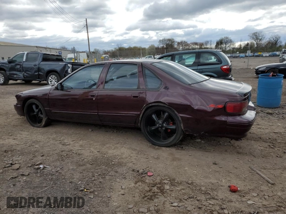 1995 Chevrolet Caprice with VIN 1G1BL52P0SR152620, listed as a Copart auction lot 53154365 with 223,365 mi miles and Salvage Title. Bid and sale history available at DreamBid. Image 2.