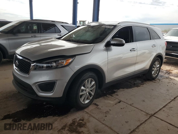2018 Kia Sorento LX with VIN 5XYPG4A39JG409216, listed as a Copart auction lot 51011745 with 86,033 mi miles and Salvage Title. Bid and sale history available at carsss.com. Image 1.