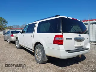 2013 Ford Expedition EL Limited with VIN 1FMJK1K58DEF66375, listed as a IAAI auction lot 41735385 with 188,340 mi miles. Bid and sale history available at carsss.com. Image 3.