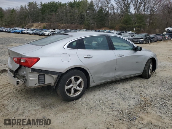 2016 Chevrolet Malibu LS with VIN 1G1ZB5ST0GF192963, listed as a Copart auction lot 54157315 with 141,007 mi miles and Salvage Title. Bid and sale history available at carsss.com. Image 3.