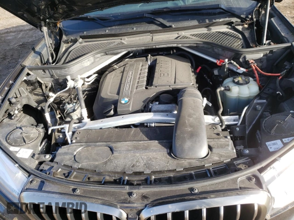 2017 BMW X6 xDrive35i with VIN 5UXKU2C36H0U28521, listed as a Copart auction lot 38806203 with 0 mi miles. Bid and sale history available at carsss.com. Image 11.