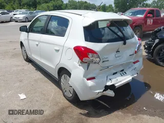 2017 Mitsubishi Mirage ES with VIN ML32A3HJ7HH020444, listed as a IAAI auction lot 42651544 with 87,011 mi miles and . Bid and sale history available at DreamBid. Image 3.