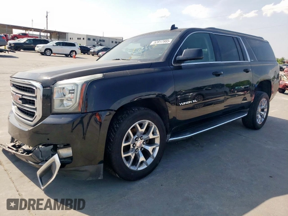 2017 GMC Yukon XL SLT z VIN 1GKS2GKC5HR192501, wystawiony jako Copart lot #52817985 z przebiegiem 320 100 mil mil oraz Czysty tytuł • Clean title. Historia ofert i sprzedaży dostępna na DreamBid. Obrazek 1.