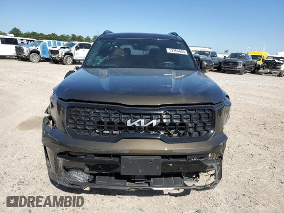 2024 Kia Telluride SX Prestige X-Pro z VIN 5XYP5DGC9RG460546, wystawiony jako Copart lot #52364885 z przebiegiem 17 103 mil mil oraz Szkoda całkowita • Salvage title. Historia ofert i sprzedaży dostępna na DreamBid. Obrazek 5.