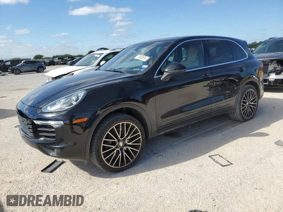 2018 Porsche Cayenne with VIN WP1AA2A27JKA04421, listed as a Copart auction lot 71092514 with 57,295 mi miles and Salvage title. Bid and sale history available at DreamBid. Image 1.
