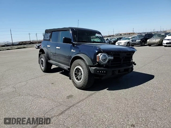 2021 Ford Bronco with VIN 1FMEE5DP8MLA86069, listed as a Copart auction lot 53457875 with 46,575 mi miles and Salvage title. Bid and sale history available at DreamBid. Image 15.