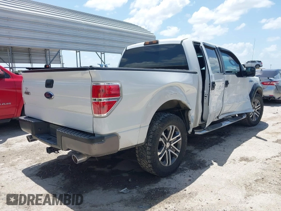 2013 Ford F-150 XL with VIN 1FTEW1CM1DFA73518, listed as a IAAI auction lot 42547017 with 173,416 mi miles and . Bid and sale history available at DreamBid. Image 4.