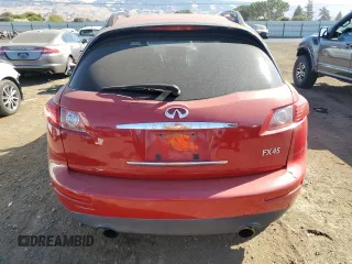 2003 Infiniti FX Options with VIN JNRBS08W83X401481, listed as a Copart auction lot 72265074 with 192,565 mi miles and Salvage Title. Bid and sale history available at carsss.com. Image 6.