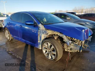 2013 Kia Optima SX with VIN 5XXGR4A69DG130734, listed as a Copart auction lot 45190105 with 160,546 mi miles and Non Repairable. Bid and sale history available at carsss.com. Image 4.