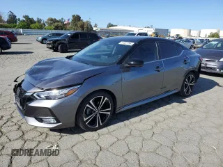 2020 Nissan Sentra SR z VIN 3N1AB8DV9LY255584, wystawiony jako Copart lot #57437785 z przebiegiem 36 359 mil mil oraz Szkoda całkowita • Salvage title. Historia ofert i sprzedaży dostępna na DreamBid. Obrazek 1.