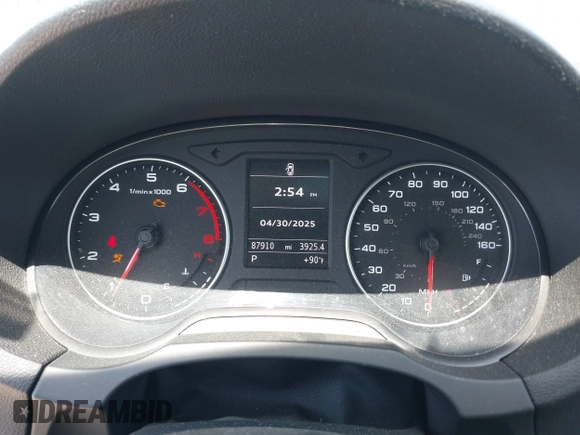 2015 Audi A3 Premium z VIN WAUACGFF2F1011596, wystawiony jako IAAI lot #42147488 z przebiegiem 87 910 mil mil oraz . Historia ofert i sprzedaży dostępna na DreamBid. Obrazek 7.