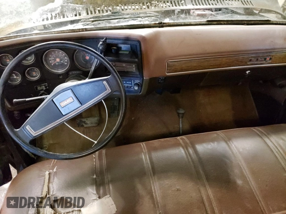 1976 GMC Sonoma with VIN TKU246S503443, listed as a Copart auction lot 43298494 with 28,793 mi miles and Clean Title. Bid and sale history available at DreamBid. Image 8.