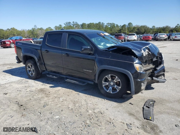 2016 Chevrolet Colorado 2WD Z71 with VIN 1GCGSDE34G1111870, listed as a Copart auction lot 45766915 with 0 mi miles and Salvage Title. Bid and sale history available at carsss.com. Image 4.