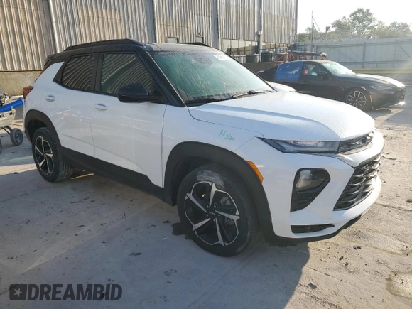 2021 Chevrolet TrailBlazer RS with VIN KL79MTSL9MB076005, listed as a Copart auction lot 68486553 with 58,952 mi miles. Bid and sale history available at carsss.com. Image 4.