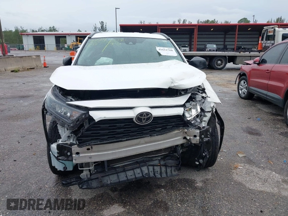 2020 Toyota RAV4 LE with VIN 2T3H1RFV5LC063734, listed as a IAAI auction lot 41652760 with 57,797 mi miles. Bid and sale history available at carsss.com. Image 6.