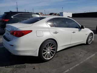 2017 Infiniti Q50 Red Sport 400 с VIN JN1FV7APXHM850726, выставлен на аукционе Copart как лот 45948565 с пробегом 115 835 миль миль и Списание • Salvage title. История ставок и продаж доступна на DreamBid. Изображение 3.
