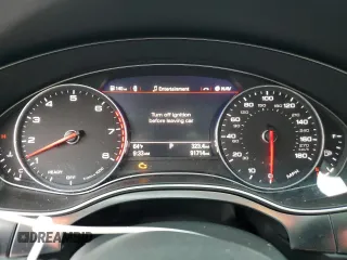 2018 Audi A6 Sport with VIN WAUF3AFC2JN107013, listed as a Copart auction lot 72596594 with 91,714 mi miles and Salvage Title. Bid and sale history available at carsss.com. Image 9.
