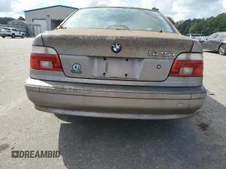 2001 BMW 5 Series 525iA with VIN WBADT43421GF57158, listed as a Copart auction lot 73212884 with 136,820 mi miles and Salvage Title. Bid and sale history available at carsss.com. Image 6.