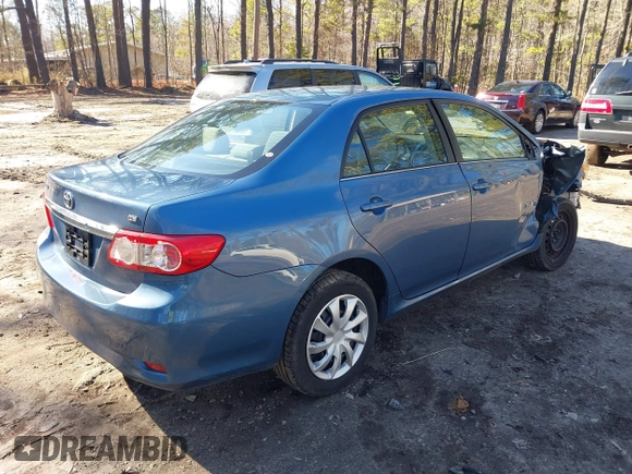 2013 Toyota Corolla L with VIN 5YFBU4EE1DP210756, listed as a IAAI auction lot 41629445 with 109,448 mi miles. Bid and sale history available at carsss.com. Image 4.